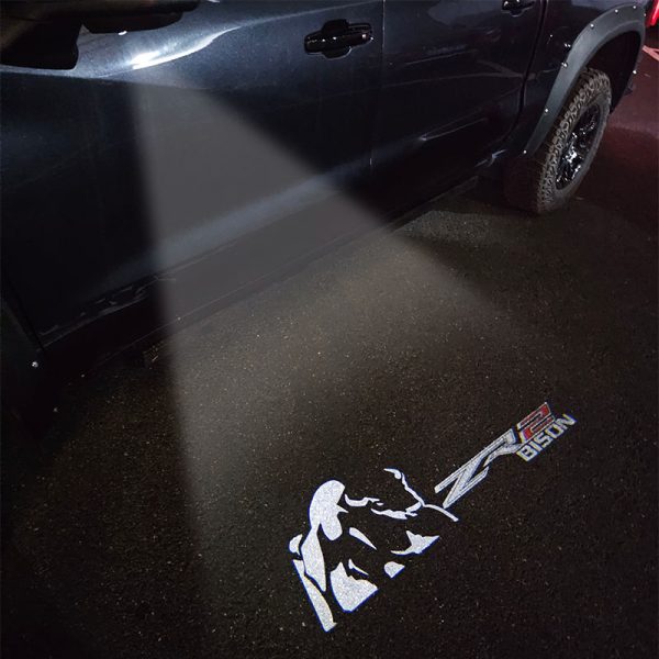 Chevrolet Silverado LED Puddle Lights – Emblem Design - Image 2