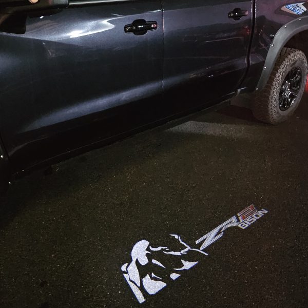 ZR2 BISON Design – Chevrolet Silverado LED Puddle Lights - Image 3