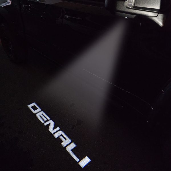 GMC Sierra LED Puddle Lights – Emblem Design - Image 6