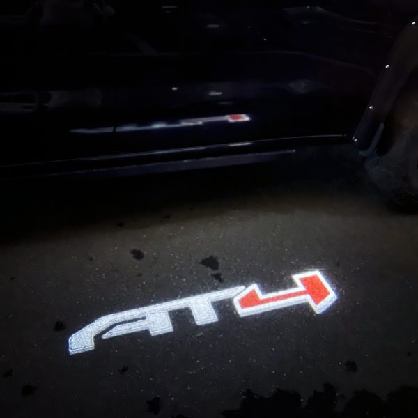 GMC Sierra LED Puddle Lights – Emblem Design - Image 4