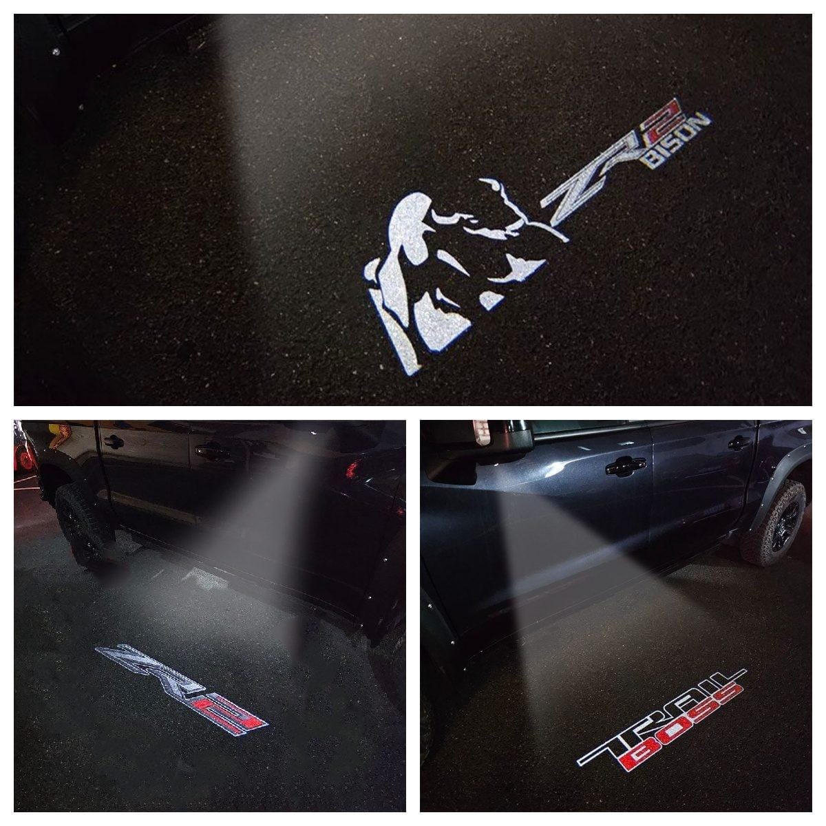 Chevrolet Silverado LED Puddle Lights – Emblem Design