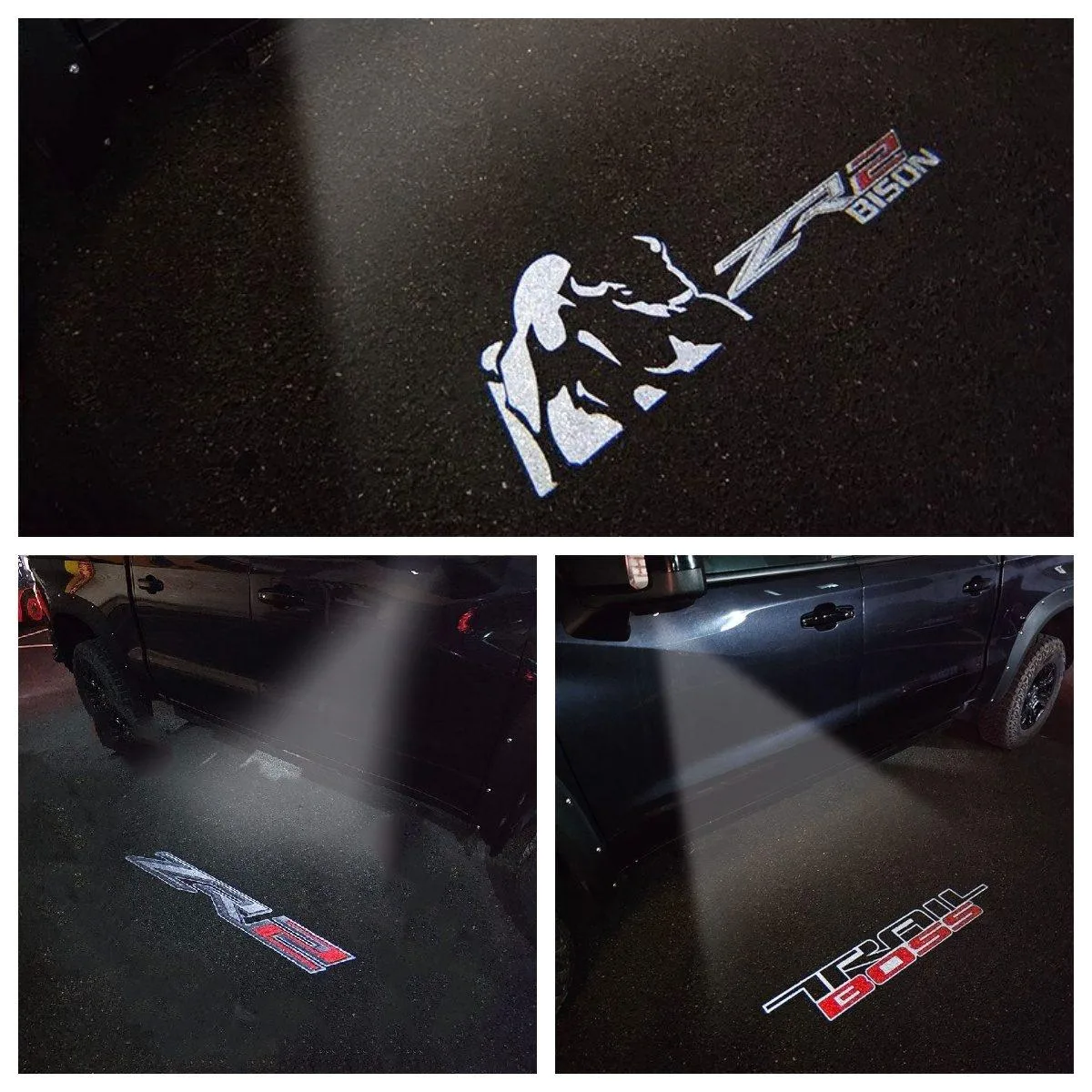 Chevrolet Silverado LED Puddle Lights – Emblem Design