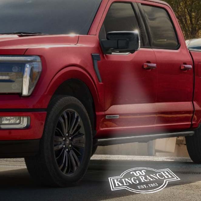 King Ranch Design – Ford F150 LED Puddle Lights